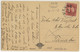 SUÈDE / SWEDEN 1919 Facit 83 12ore Red Used " KÄRDA " On PPC (Jonköping) To TISNARBRO - Briefe U. Dokumente