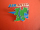 Pins Avion Aviation  AIR INTER  - La Barigoude - Signé Createam - Avions