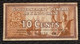 Indochine Indochina Vietnam Viet Nam Laos Cambodia 10 Cents AU Banknote Note 1939 - P#85a/ 2 Photo - Indochina