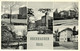 OBERHAUSEN, Rhld., Hauptbahnhof, Stadtbad, Rathaus, Kaisergarten (1961) AK - Oberhausen
