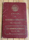 Carte Union Des Société De Gymnastique De France Constantinoise Constantine 1922 - Gymnastics