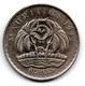 Ile Maurice -  5 Rupee 1992 - TTB - Maurice