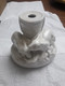 Encrier En Porcelaine  Représentant 2 Lapins (fabrication Letu & Mauger à Villenauxe La Grande) - Inktpotten