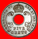 • INDIA WARTIME (1939-1945): EAST AFRICA ★ 5 CENTS 1941I! George VI (1937-1952) LOW START★ NO RESERVE! - Colonie Britannique