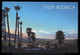 PALM SPRINGS CA California Aerial View Postcard - Palm Springs