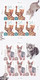 CATS DOMESTICS, MINISHEET 2020 ,MNH ** ROMANIA. - Otros & Sin Clasificación