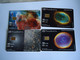 GREECE  USED 4 CARDS  PLANET  SPACE 2 SCAN - Space