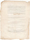 Decret De La Convention Nationale, Du 4 Janvier 1793, L'an 2 De La République Française. - Décrets & Lois