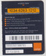 KENYA - Hello - Jaza Top Up 100 (Half Size), Orange Refill Card , Expiry Date:31/12/2010, 100 Ksh Used - Kenia