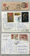 UdSSR Russland 6 Postkarten 1 R Brief 1 GSK Abschnitt - Verzamelingen