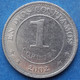 NICARAGUA - 1 Cordoba 2002 KM# 101 Monetary Reform (1912) - Edelweiss Coins - Nicaragua