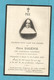 GENEALOGIE FAIRE PART DECES RELIGION RELIGIEUX  MERE EUGENIE CARTERON RELIGIEUSE DE SAINT JOSEPH 1853 1928 - Avvisi Di Necrologio