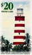 BAHAMAS : BAH18A $20 Hope Town Harbour Light GEM1a USED - Bahamas