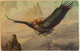 POSTCARD Illustrators - Signed > Solomko, BIRD PHANTASY T.S.N. Nr.175. AK UNUSED - Solomko, S.