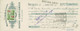 VP REçU BANCAIRE 1932 (V2030) HENRI GODITIABOIS (2 Vues) Banque Centrale De La Dyle - Perforé Payé - Textile & Vestimentaire