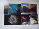 GREECE USED CARDS SET 4 PLANET   SPACE - Spazio