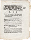 LOI - Relative Aux Diminutions à Faire Sur Les Secours Accordés Aux Ci-devant Employés Des Administrations Supprimées . - Décrets & Lois