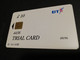 GREAT BRETAGNE  CHIPCARDS / TRIAL CARD 10 POUND   4438 BT / BACKSIDE ROSE /FLOWER PERFECT  CONDITION      **4454** - BT Generales