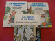 3 Beaux Livres De Contes LA GARDEUSE D'OIES - LE VILAIN PETIT CANARD - LA BELLE ET LA BÊTE - Env. 15 Contes Par Livre - Märchen