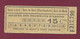 140121 TICKET CHEMIN DE FER TRAM METRO -  F217790 Société Tramways AMIENS 15 Cmes Saint Acheul Gare Du Nord Gare St Roch - Europa