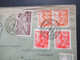 Spanien 1942 Zensurbeleg / OKW Zensur / Mehrfachzensur Viele Stempel! Barcelona Befreiungsstempel / Propaganda - Covers & Documents