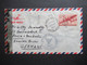 USA 1947 Zensurbeleg Air Mail Nach Berlin Neukölln US Civil Censorship Passed 30172 Und Verschlussstreifen Opened By - Storia Postale