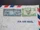 USA 1940 Zensurbeleg Air Mail OKW Mehrfachzensur Mit Flugpostmarken Nr. 400 Und Landkarte Nr. 300 MiF - Lettres & Documents