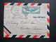 USA 1940 Zensurbeleg Air Mail Flugpost OKW Zensur Flugpostmarke Trans Atlantic Nr. 450 EF Randstück - Briefe U. Dokumente
