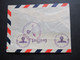 USA 1940 Zensurbeleg Air Mail Flugpost OKW Zensur Flugpostmarke Trans Atlantic Nr. 450 EF Randstück - Covers & Documents