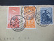 Dänemark 1940 Zensurbeleg OKW Zensurstreifen Geprüft Air Mail Luftpostmarken Nr. 217 / 218 Umschlag Lars Christiansen - Storia Postale