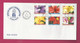 Carnet YT N° C723, Les 12 Timbres YT N° 723 à 734 Sur 2 Lettres + Carnet Vide - Covers & Documents