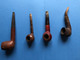 Pipes En Bois - Lot De 4 Pipes - Andere & Zonder Classificatie