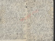 ANCIENNE LETTRE ILLUSTRÉE ECRITE EN 1928 DE ? DECOUPIS FLEURS 4 PAGES PETIT TROU  : - Fleurs