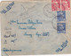 22432# MARIANNE GANDON LETTRE Obl BRAY DUNES NORD 1948 Pour NIAMEY NIGER AOF - 1921-1960: Periodo Moderno