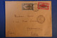 G3 AEF MOYEN CONGO BELLE LETTRE 1928 BRAZZAVILLE POUR CHATEAUROUX FRANCE+ SURCHARGES + AFFRANCH PLAISANT - Lettres & Documents