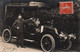 TRES BELLE CARTE PHOTO AUTOMOBILE ET CHAUFFEUR 1910 - Taxis & Huurvoertuigen