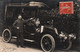 TRES BELLE CARTE PHOTO AUTOMOBILE ET CHAUFFEUR 1910 - Taxis & Fiacres
