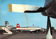 M012036 "KLOTEN-FLUGHAFEN"AEROPORTO-DOUGLAS DC 4 BALAIR-VERA FOTO-CART NON SPED - Kloten