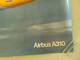 AFFICHE ORIGINALE ANCIENNE PUBLICITAIRE SINGAPOUR AIRLINES AIRBUS A310 AVIATION AVION - Posters