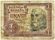 ESPAÑA - 1 Peseta - 22.07.1953 - Pick 144 - SIN SERIE - Spain - Marquês De Santa Cruz - 1-2 Pesetas