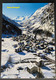 Saas-Almagell Dorfansicht Im Winter - Saas-Almagell