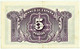 ESPAÑA - 5 Pesetas - Emission 1935 ( 1936 ) - Pick 85 - Serie A - Silver Certificate - 5 Pesetas