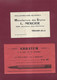 160121A - 1937 Catalogue Commercial STYLO L MERCIER à TOULON Avec Lettre Facture - Porte Plume Réservoir - Imprimerie & Papeterie