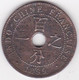 Indochine Française. 1 Cent 1899 A. Bronze - Indocina Francese