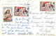 Danseuses Plage De PIRAE-Tahiti-Papeete-Polynésie Française-Timbre-Affranchissement-Cachet-Stamp-Briefmarken  3 SCANS - Polynésie Française