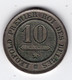 3 - LEOPOLD Ier - 10 Centimes 1862    *M 134* - 10 Cents