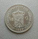 Netherlands 1929 1/2 Gulden Half Wilhelmina Olanda Fiorino - 1/2 Gulden