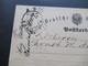 DR 30.7.1872 Brustschild Nr. 3 EF Auf Postkarte Stempel Ra3 Neustadt In Westpreussen Nach Gotha Gesendet - Covers & Documents