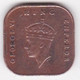 Malaisie 1 Cent 1943 George VI Petit Module. KM# 6 - Maleisië