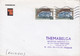 France THEMBELGA PARIS 1975 Cover Lettre BRUXELLES Belgium 2x Conference De Cooperation Mondiale Timbres - Storia Postale